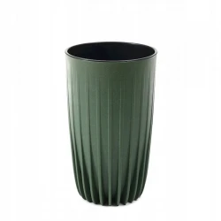 Горшок Lamela Mira Eco Wood 42x25 см, пластик, зеленый