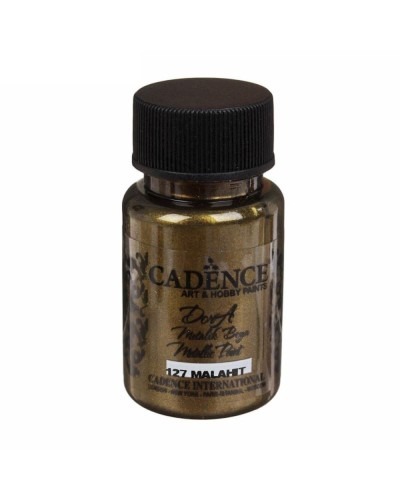 Akril boya-metallik Cadence Dora Metallic Paint 127 Malahite 50 ml