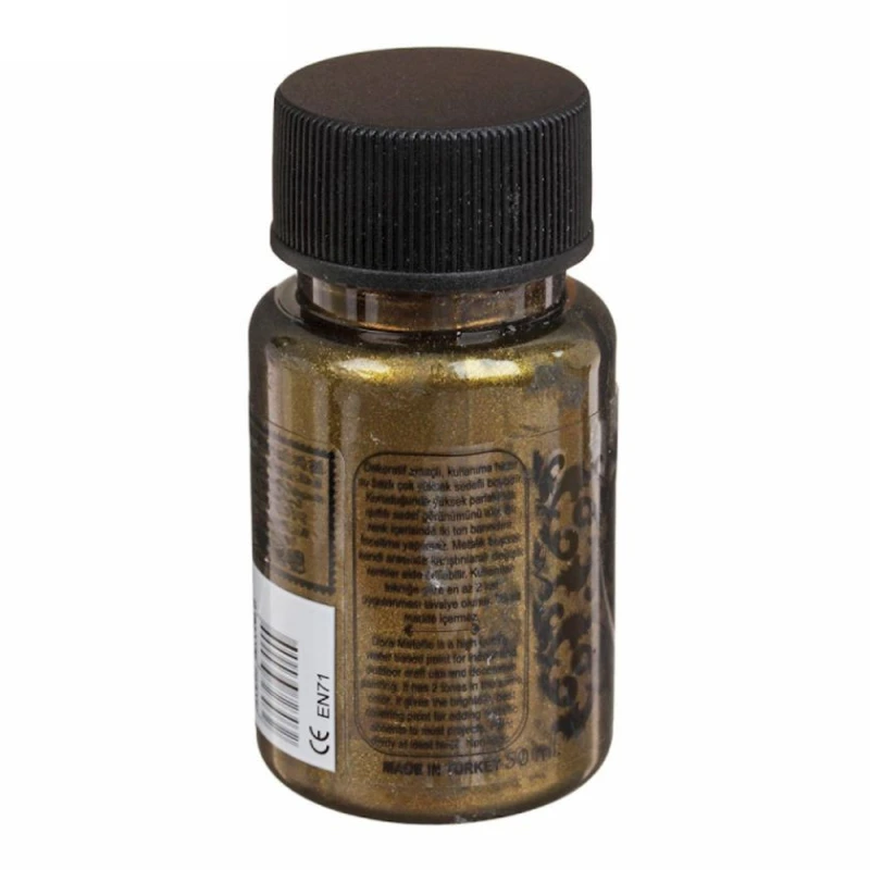 Акриловая краска-металлик Cadence Dora Metallic Paint 127 Malahite 50 мл Акриловая краска-металлик Cadence Dora Metallic Paint 127 Malahite 50 мл