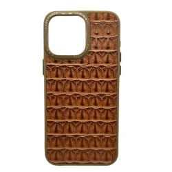 Çexol Apple iPhone 15 Pro Max üçün, açıq qəhvəyi