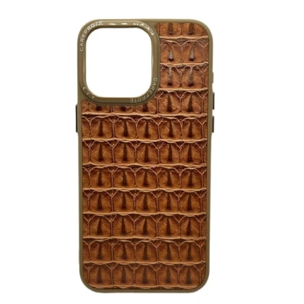 Çexol Apple iPhone 15 Pro Max üçün, açıq qəhvəyi