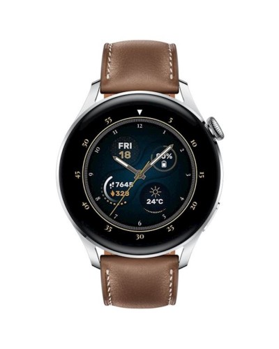 Ağıllı saat Huawei Watch 3 Classic 46 mm Silver/Brown