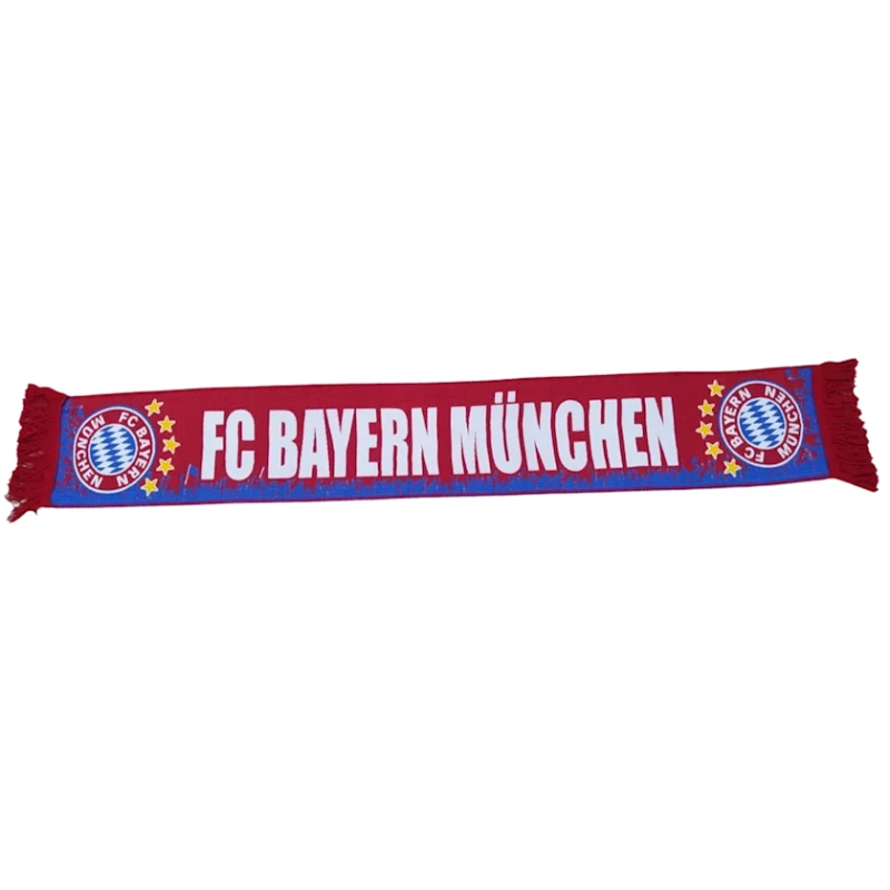 Azarkeşlər üçün şərf FC Bayern München ML-320, 20x118 sm, pambıq
