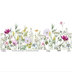 Рисовая бумага для декупажа Cadence Universal Bordure 30x68, UBC-008-30