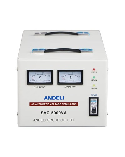 Gərginlik tənzimləyicisi Andeli SVC-5000VA, 110-250 V