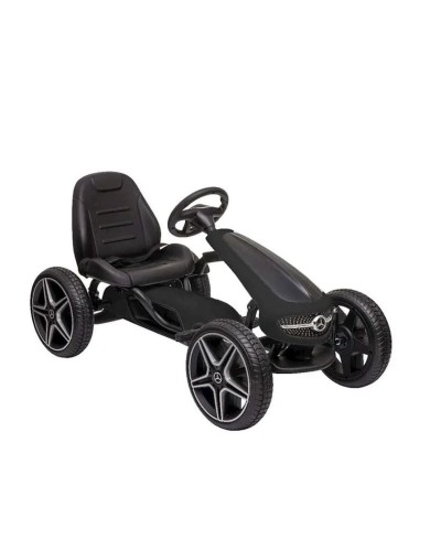 Uşaq üçün pedallı kartinq Hecht Mercedes Benz Go Kart Black