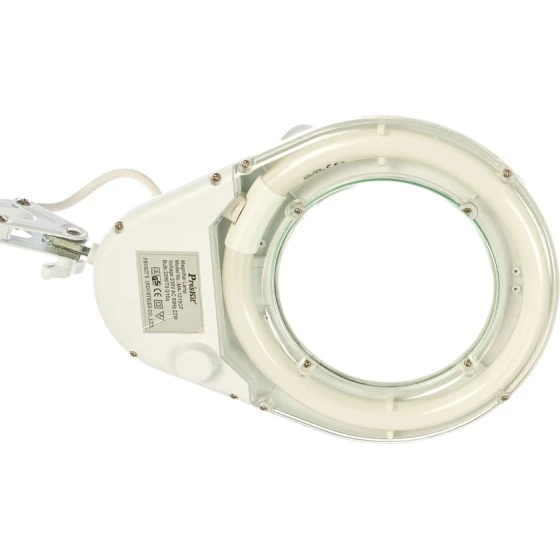 Настольный светильник-лупа ProsKit MA-1215CF, Белый Настольный светильник-лупа ProsKit MA-1215CF, Белый