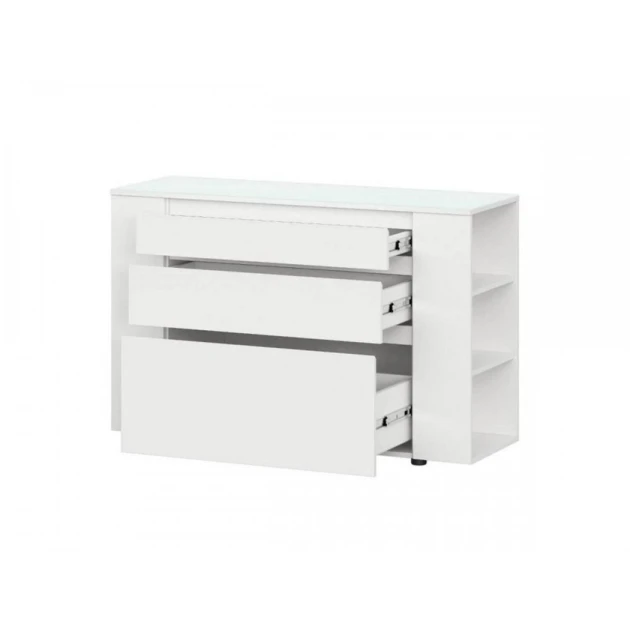 Тумба для обуви Art Mebel 11, ламинат, белая, 45х50х30 см Тумба для обуви Art Mebel 11, ламинат, белая, 45х50х30 см