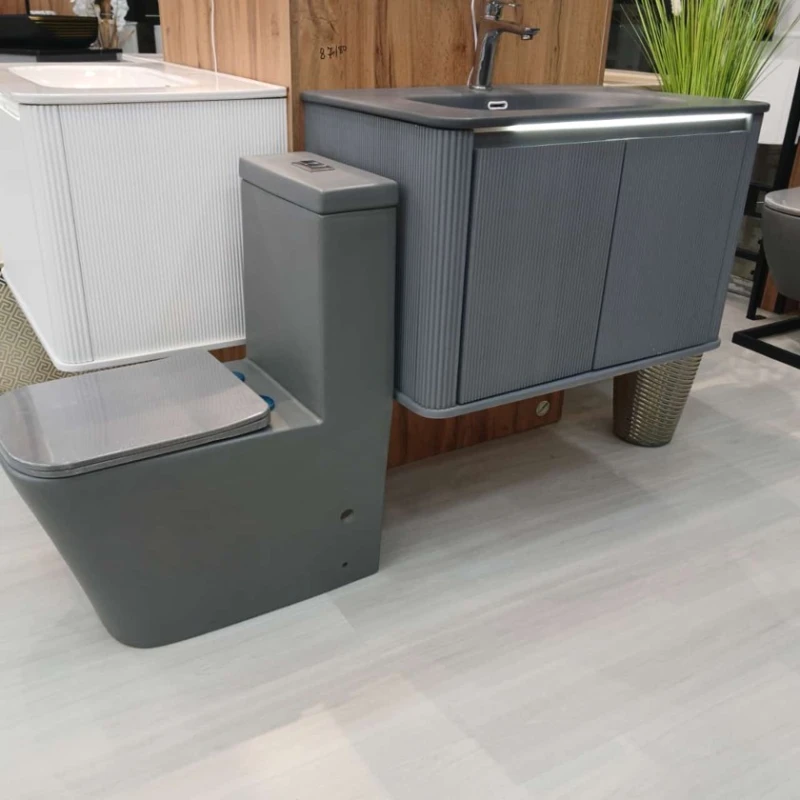 Unitaz Caesar 1170 F Monoblok boz Unitaz Caesar 1170 F Monoblok boz