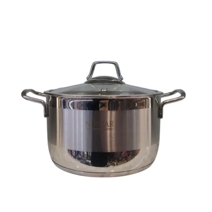 Qazan Nipmar, paslanmayan polad, gümüşü, 40 sm, 30.3 l Qazan Nipmar, paslanmayan polad, gümüşü, 40 sm, 30.3 l