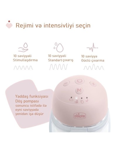 İkili elektrik süd nasosu Chicco