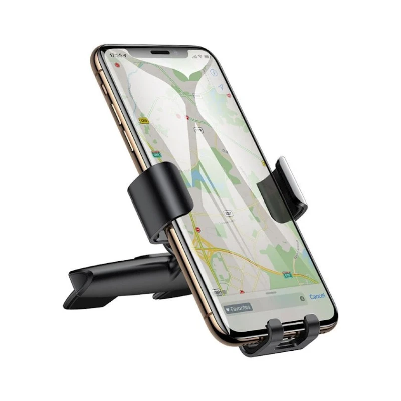 Автомобильный держатель для телефона Baseus Metal Age Gravity Car Mount, черный