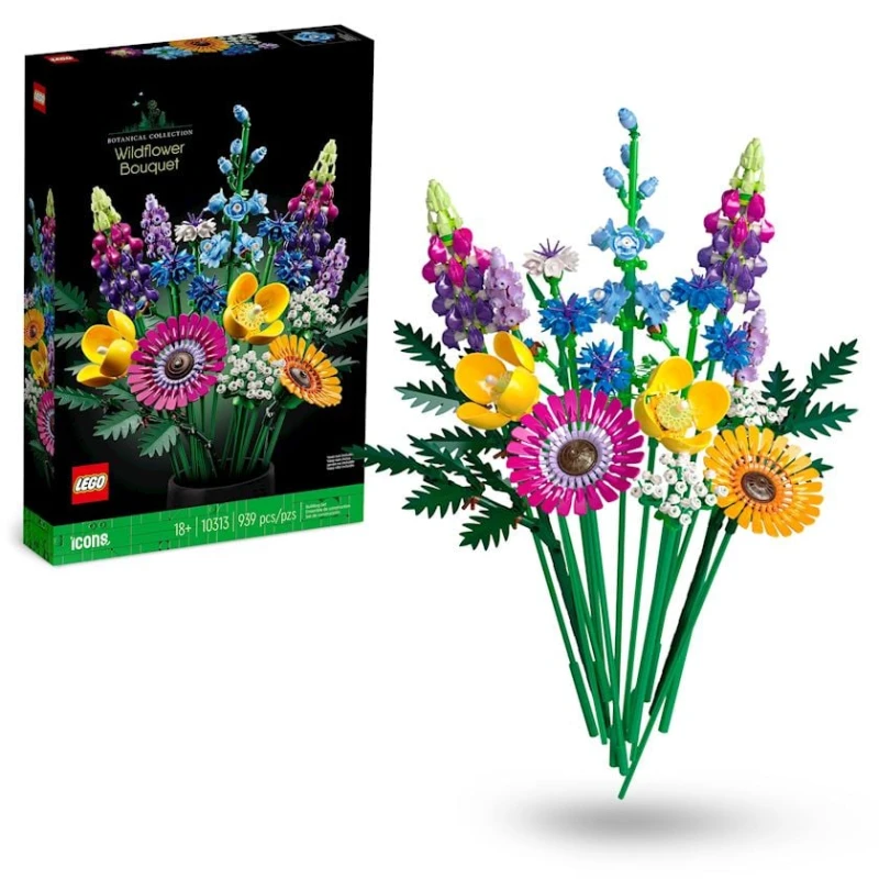 Конструктор LEGO Icons Wildflower Bouquet 10313, 18+ лет, 939 шт