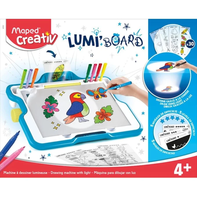 Графический планшет Maped Creativ Lumi'Board 907021, 8.2  Графический планшет Maped Creativ Lumi'Board 907021, 8.2