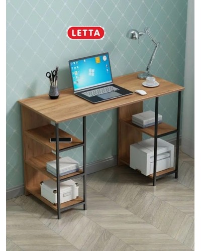Yazı masası Marina 3563_LetSpringPulsBVot, LDSP-Loft, 75x50x110 sm, qəhvəyi