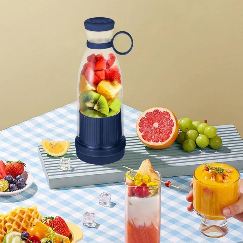 Портативная соковыжималка, синяя IL100187690 Портативная соковыжималка, синяя IL100187690