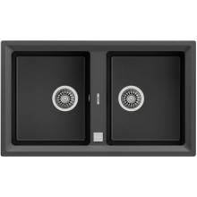 Mətbəx çanağı Teka Stone 90 B-TG 115260013 Black