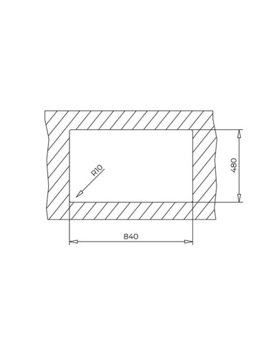 Mətbəx çanağı Teka Stone 90 B-TG 115260013 Black