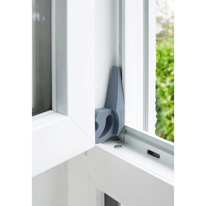 Стоппер для дверей и окон Wenko полипропилен, 11.8x2.5x7.7 см, синий Стоппер для дверей и окон Wenko полипропилен, 11.8x2.5x7.7 см, синий