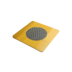 Подставка под горячее HMSD_K571, 17x17 см, коричневая Подставка под горячее HMSD_K571, 17x17 см, коричневая