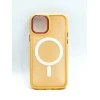 Çexol Magsafe Apple iPhone 12 üçün, Narıncı