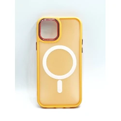 Çexol Magsafe Apple iPhone 12 üçün, Narıncı