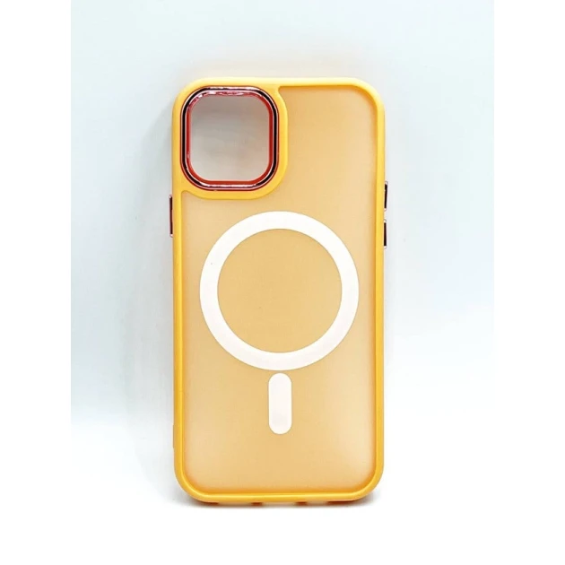 Çexol Magsafe Apple iPhone 12 üçün, Narıncı