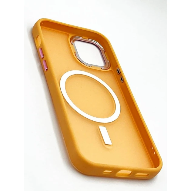 Çexol Magsafe Apple iPhone 12 üçün, Narıncı