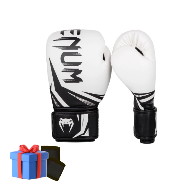 Boks üçün əlcəklər Venum Kahnsport_0081, uniseks, ağ/qara, 8 oz Boks üçün əlcəklər Venum Kahnsport_0081, uniseks, ağ/qara, 8 oz