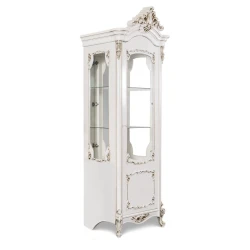 Буфет Era Mebel Florensiya, 80х55х240 см, белый Буфет Era Mebel Florensiya, 80х55х240 см, белый