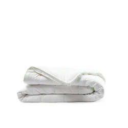 Одеяло Doqu Home, двуспальное, всесезонное, бамбуковое волокно, белое, 215x240 см