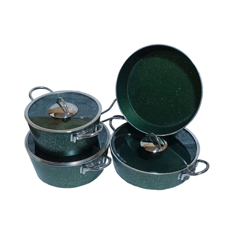 Набор посуды Sahara SHA-00002772, гранит, разноцветный, 20/24/26/26 см Набор посуды Sahara SHA-00002772, гранит, разноцветный, 20/24/26/26 см