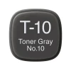 Marker Copic Classic, T-10, Toner Gray, No.10, ikitərəfli, boz