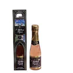Гель для душа Чистое счастье С Новым годом аромат шампанского 250 мл.