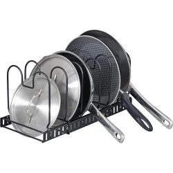 Многофункциональный органайзер Wenko, 57x18x18 см, металл, черный