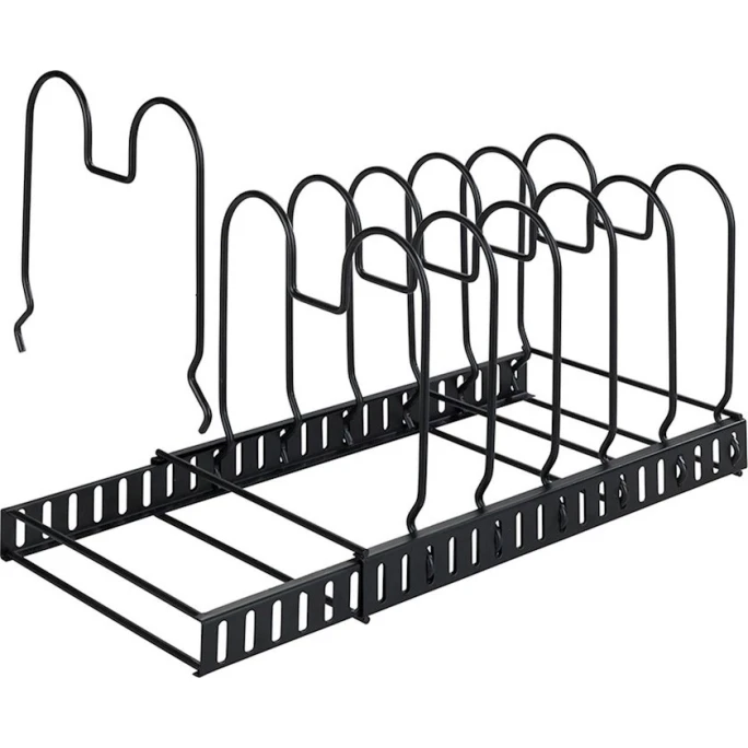 Многофункциональный органайзер Wenko, 57x18x18 см, металл, черный