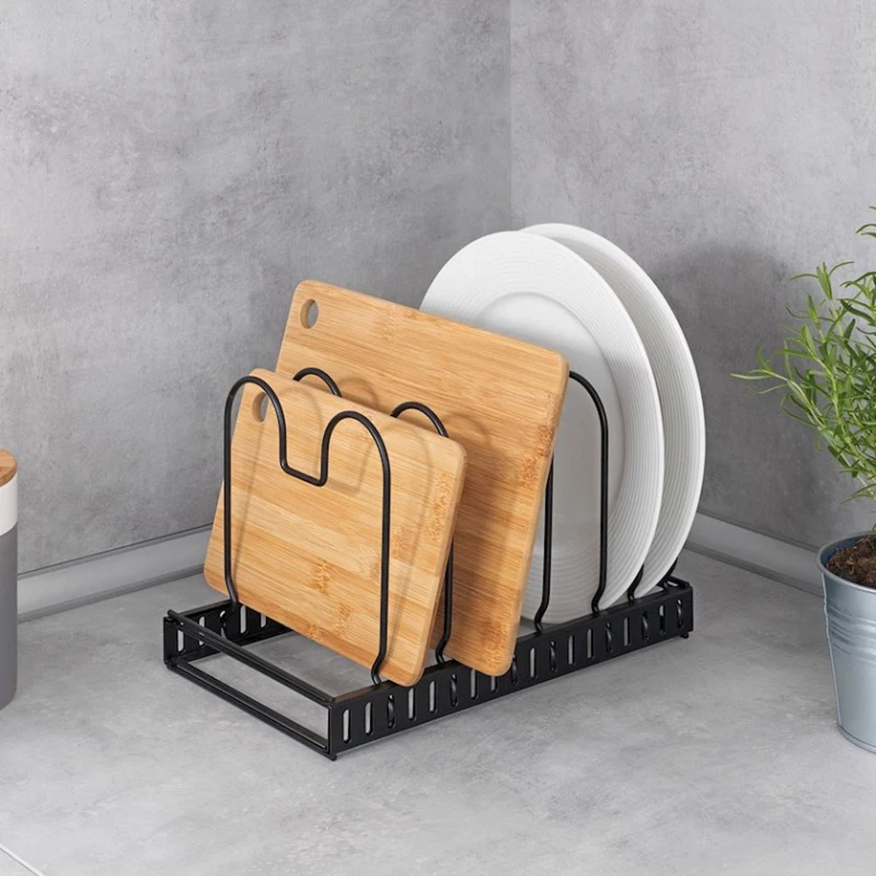 Многофункциональный органайзер Wenko, 57x18x18 см, металл, черный