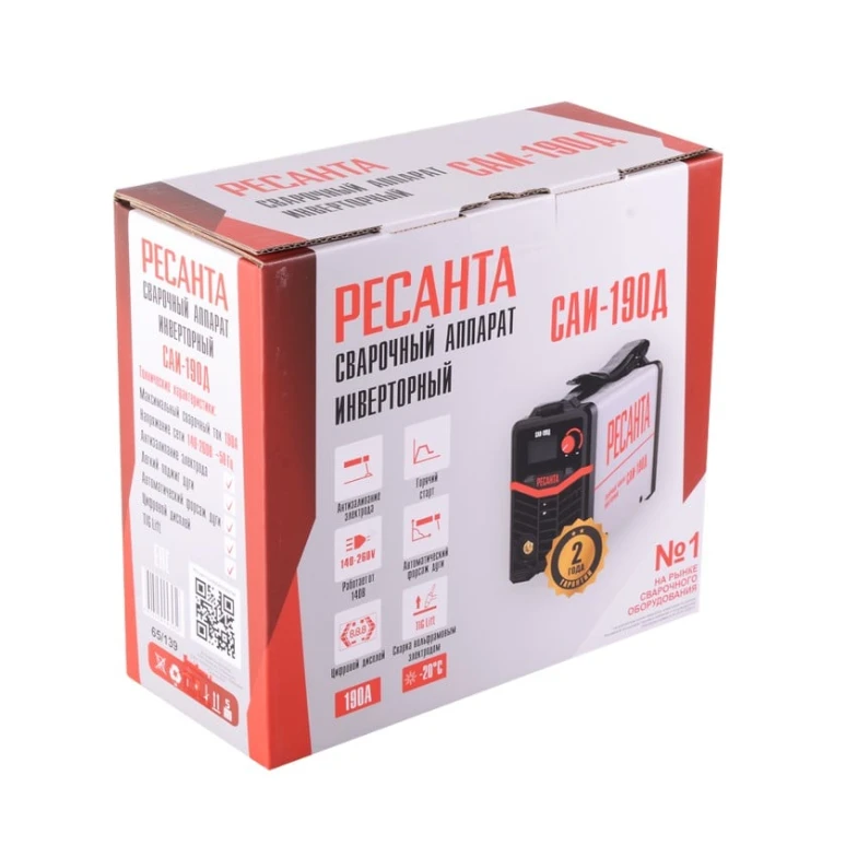 Qaynaq aparatı Ресанта САИ-190Д