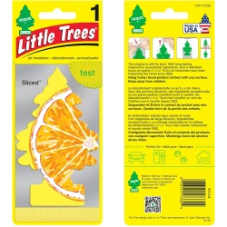 Ароматизатор для автомобиля Little Trees Sliced, 1 шт