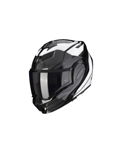 Motosiklet dəbilqəsi Scorpion EXO-TECH Evo Animo Black-White, ölçü L, qara/ağ