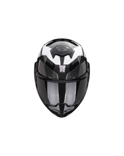 Motosiklet dəbilqəsi Scorpion EXO-TECH Evo Animo Black-White, ölçü L, qara/ağ