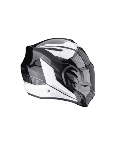 Motosiklet dəbilqəsi Scorpion EXO-TECH Evo Animo Black-White, ölçü L, qara/ağ
