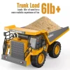 Radio ilə idarə olunan yük maşını O-314, 10x12x21 sm, 6 yaşdan, sarı