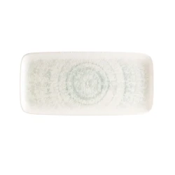 Блюдо ID-Fine Glacier Quadro Dikdörtgen, фарфор, белое, 35 см