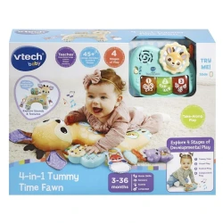 Набор развивающих игрушек VTech 4-in-1 Tummy Time Fawn 80-560503, 3-36 мес Набор развивающих игрушек VTech 4-in-1 Tummy Time Fawn 80-560503, 3-36 мес