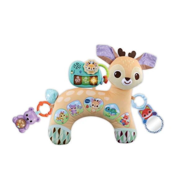 Набор развивающих игрушек VTech 4-in-1 Tummy Time Fawn 80-560503, 3-36 мес Набор развивающих игрушек VTech 4-in-1 Tummy Time Fawn 80-560503, 3-36 мес