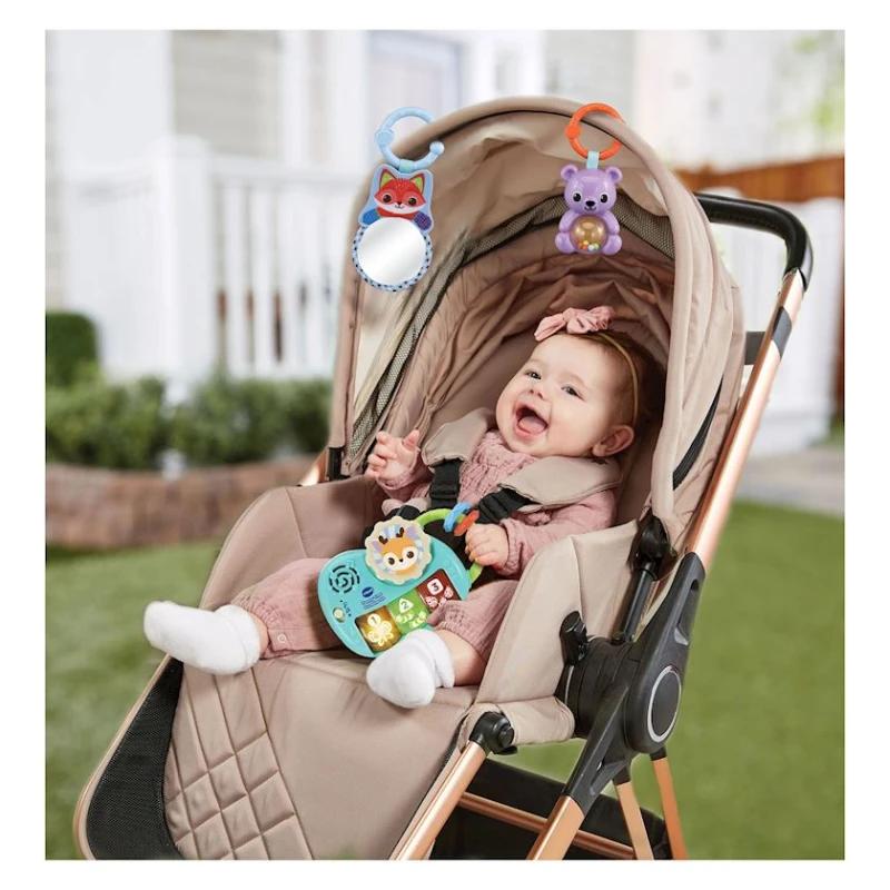 Набор развивающих игрушек VTech 4-in-1 Tummy Time Fawn 80-560503, 3-36 мес Набор развивающих игрушек VTech 4-in-1 Tummy Time Fawn 80-560503, 3-36 мес