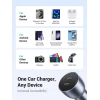 Avtomobil enerji toplama cihazı Ugreen 50W Dual USB-C Space Grey - 6957303875948 Avtomobil enerji toplama cihazı Ugreen 50W Dual USB-C Space Grey - 6957303875948