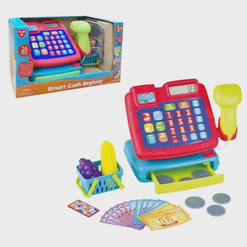 Играем в магазин PlayGo Smart Cash Register, 3+ лет