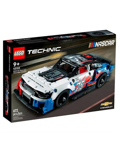 Konstruktor LEGO Technic Nascar Next Gen Chevrolet Camaro ZL1, 42153, 9+ yaş, 672 hissə
